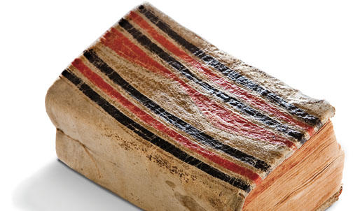 From Princeton’s vault: Indian paint on a missionary’s tome