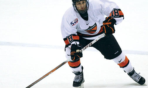Freshmen provide boost for men's hockey