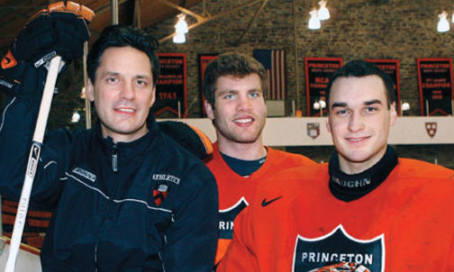 In men's hockey, 'juniors' play major role