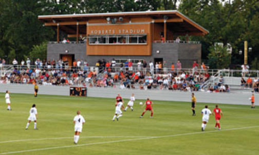 Soccer teams split opening night