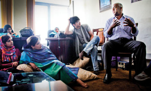 James Blue ’91: Training Afghan Journalists