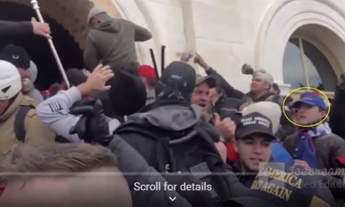 Larry Giberson ’23 Pleads Guilty to Involvement in Jan. 6 Attack on Capitol