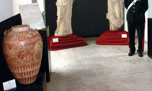 Art museum returns more ancient artworks to Italy