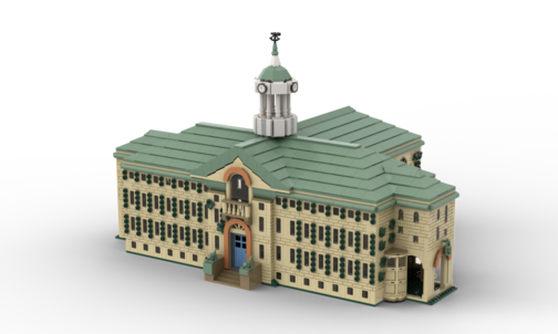 A Nassau Hall Lego Set? With Princeton Staffer’s Design, It’s Possible