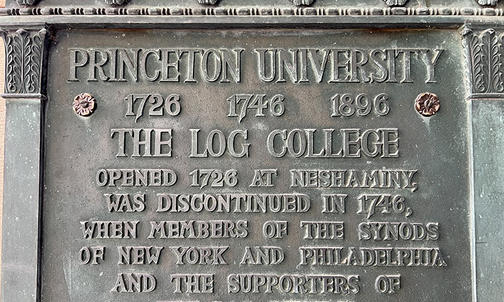 Rally ’Round the Cannon: The Log College