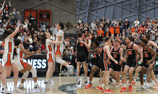 Princeton Basketball Teams Sweep Ivy Madness at Jadwin
