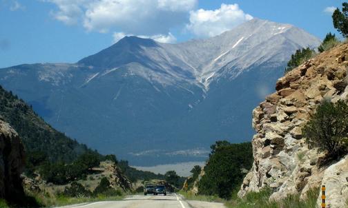 Climbing Mount Princeton