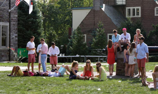 Scene at Lawnparties a window into today’s Princeton (or is it?)