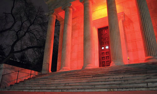 ‘Turning campus red’