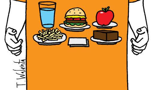 No more trays in the dining halls? Not every student supports the idea