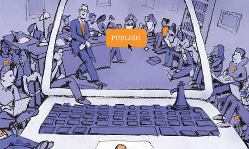 Providing the World With an Inside View of the Nassau Hall Sit-In — in Real Time