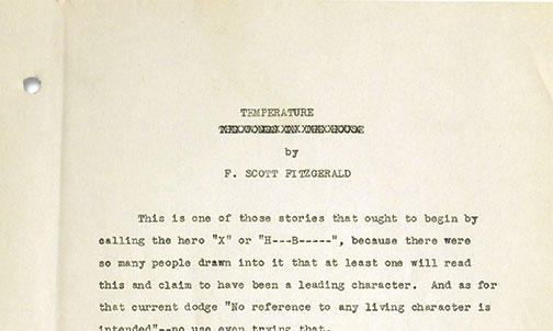 Fitzgerald Story Creates a Stir