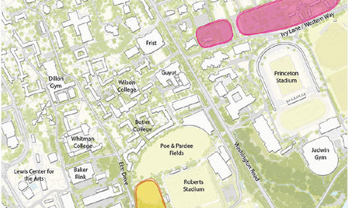 Three Major Projects: University Proposes Sites for Buildings