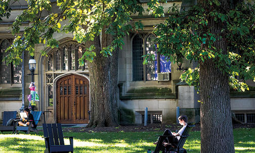 On the Campus: McCosh Courtyard