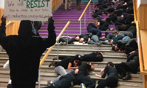 Nine Arrested at White House