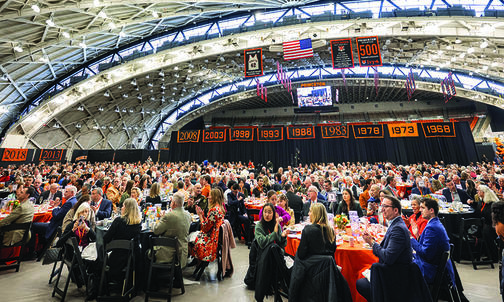 Campus Photo: Going back to Jadwin Gym