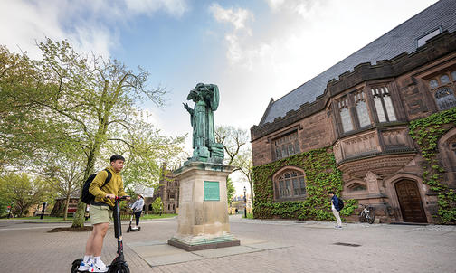 Princeton Is Making E-Scootering Safer on Campus