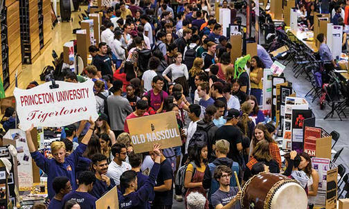 On the Campus: Student Activities Fair