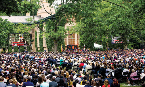 On the Campus: Cannon Green on Class Day