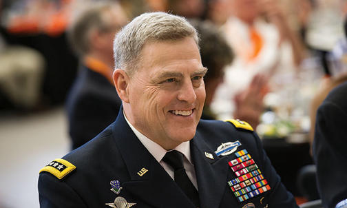 Q&A: Gen. Mark Milley ’80