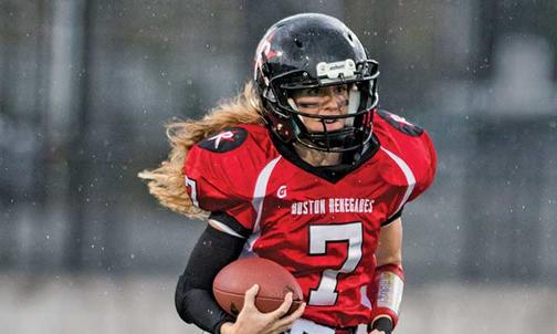 Allison Cahill ’03 Raises the Bar for Success, Longevity in Women’s Football