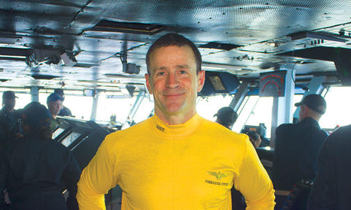 A Navy Pilot Takes the Helm of the USS Truman