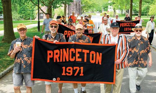 Princetonians Photo: Rogue P-Raiders at Reunions