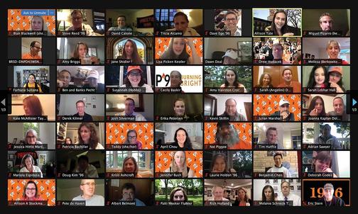Reuning Once Again Online in 2021, Alumni Give It Their All