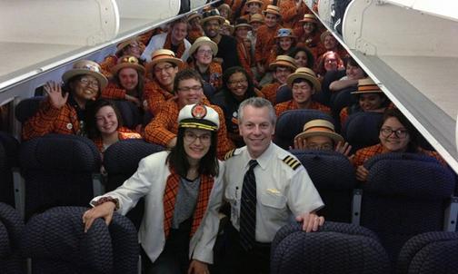 For the Princeton Band, a Friendly Face in the Cockpit
