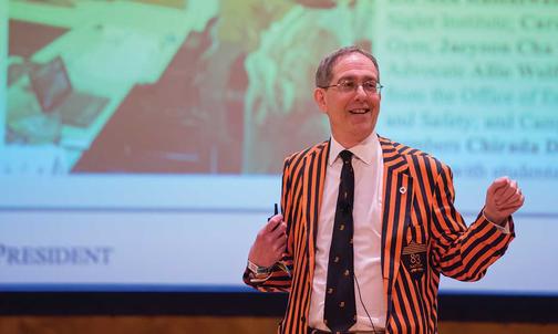 President Eisgruber ’83 Fields Questions at Reunions Forum