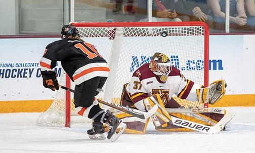 Women’s Hockey: Ivy-Champion Tigers Fall to Minnesota 