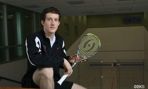 Harrity ’13 reigns in squash with consistency and drive