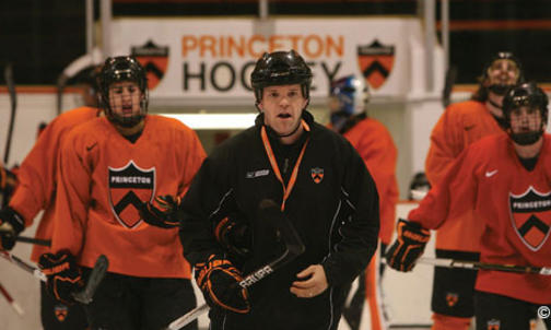 New hockey coach Prier seeks fundamentals, competition