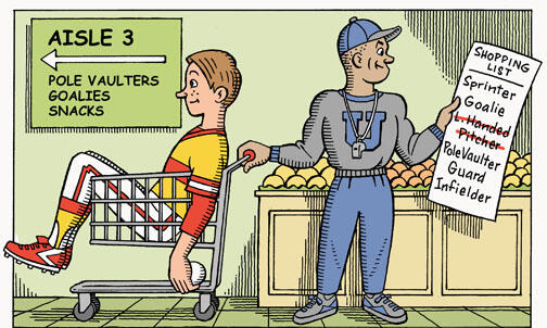 EXTRA POINT: Recruited athletes and other unmentionables