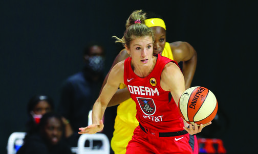 Scoring, Social Justice Mark WNBA Season For Blake Dietrick ’15