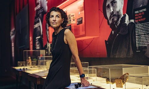 Alexis Albion ’92 Educates About Espionage at Spy Museum