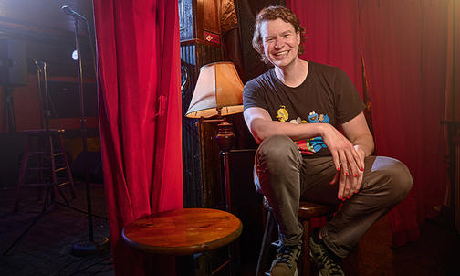 Comedian Zach Zimmerman ’10 Is Releasing a Book of ‘Chipper Doom’