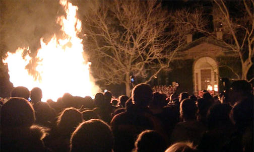 Football: Tigers Claim Ivy Share, Bonfire