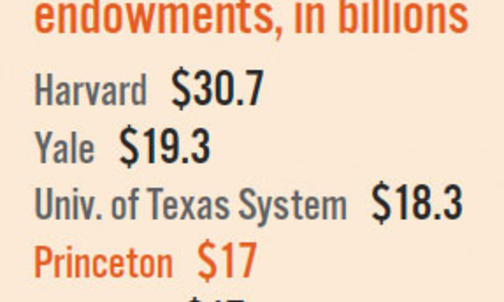 3.1% return for endowment as its value shrinks slightly