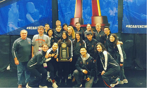 Princeton Fencing Places Third at NCAAs