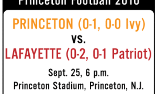 Football preview: Princeton vs. Lafayette