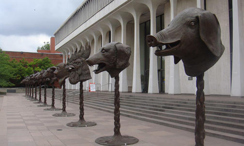 Ai Weiwei sculpture begins year-long exhibition in Princeton