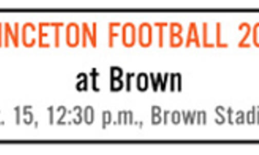 Football preview: Princeton at Brown