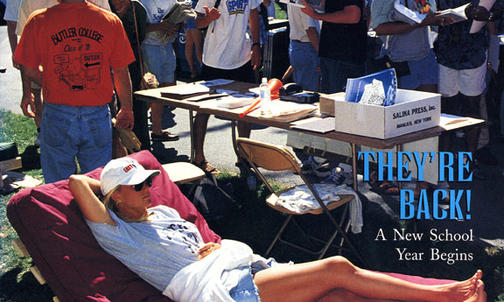 From the Archives: Moving in, 1994
