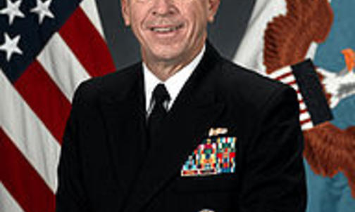 Admiral-turned-professor Mullen addresses the 'strategic ecology' of global interdependence