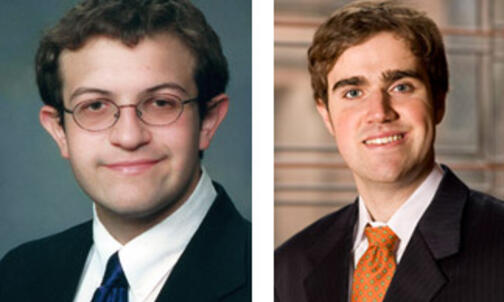 Tigers of the Week: Scott Moore ’08 and Timothy Nunan ’08