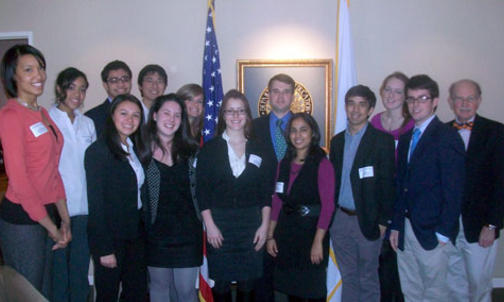 Wilson School juniors pitch recommendations in D.C.