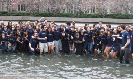 #ThrowbackThursday: A Chilly Thesis Plunge