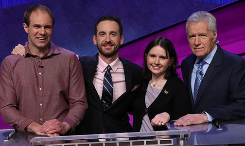 March 12, 2019: Jeopardy! All-Stars Kelly ’02 and Madden ’03; Headlines From Two Alumni Judges