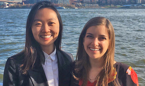 Grace Li ’14 and Shaina Watrous ’14 Follow Careers Sparked by Prison Education Work as Undergrads